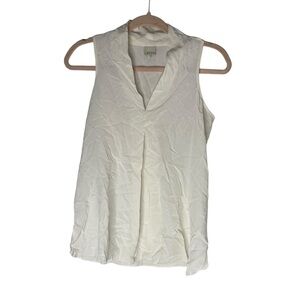 🍀 5/$25🍀 Ecru size small blouse shirt‎